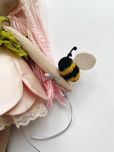 Load image into Gallery viewer, **RESERVED LISTING FOR TAMARA 50% DEPOSIT**  Rosalie | Rose & Bee| Flower Pixie | Heirloom Doll