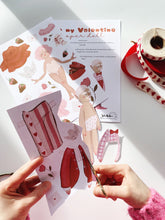Load image into Gallery viewer, Be My Valentine | BOY PAPER DOLL | Instant PDF Download