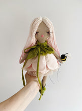Load image into Gallery viewer, **RESERVED LISTING FOR TAMARA 50% DEPOSIT**  Rosalie | Rose & Bee| Flower Pixie | Heirloom Doll