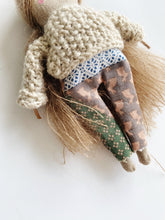 Load image into Gallery viewer, Sweater/ Patchwork Pocket Doll (tan)