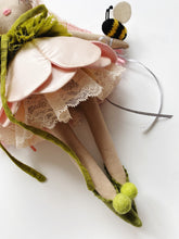 Load image into Gallery viewer, **RESERVED LISTING FOR TAMARA 50% DEPOSIT**  Rosalie | Rose & Bee| Flower Pixie | Heirloom Doll