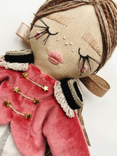 Load image into Gallery viewer, Girl Nutcracker Soldier | THE NUTCRACKER COLLECTION | Grey Stripe