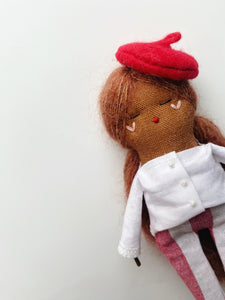 Chic Parisian | Matchbox Doll | RED