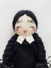 Load image into Gallery viewer, N°2 | WEDNESDAY ADDAMS | 14” Doll