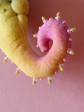 Load image into Gallery viewer, Mermaid Bloom | SEAHORSE BAG CHARM | Textile Art Sculpture