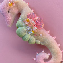 Load image into Gallery viewer, N°4 | SEAHORSE SUN CATCHER | Textile Art Sculpture