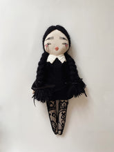 Load image into Gallery viewer, N°1 | WEDNESDAY ADDAMS | 14” Doll