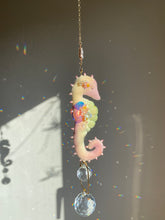 Load image into Gallery viewer, N°4 | SEAHORSE SUN CATCHER | Textile Art Sculpture