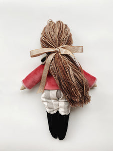 Girl Nutcracker Soldier | THE NUTCRACKER COLLECTION | Grey Stripe