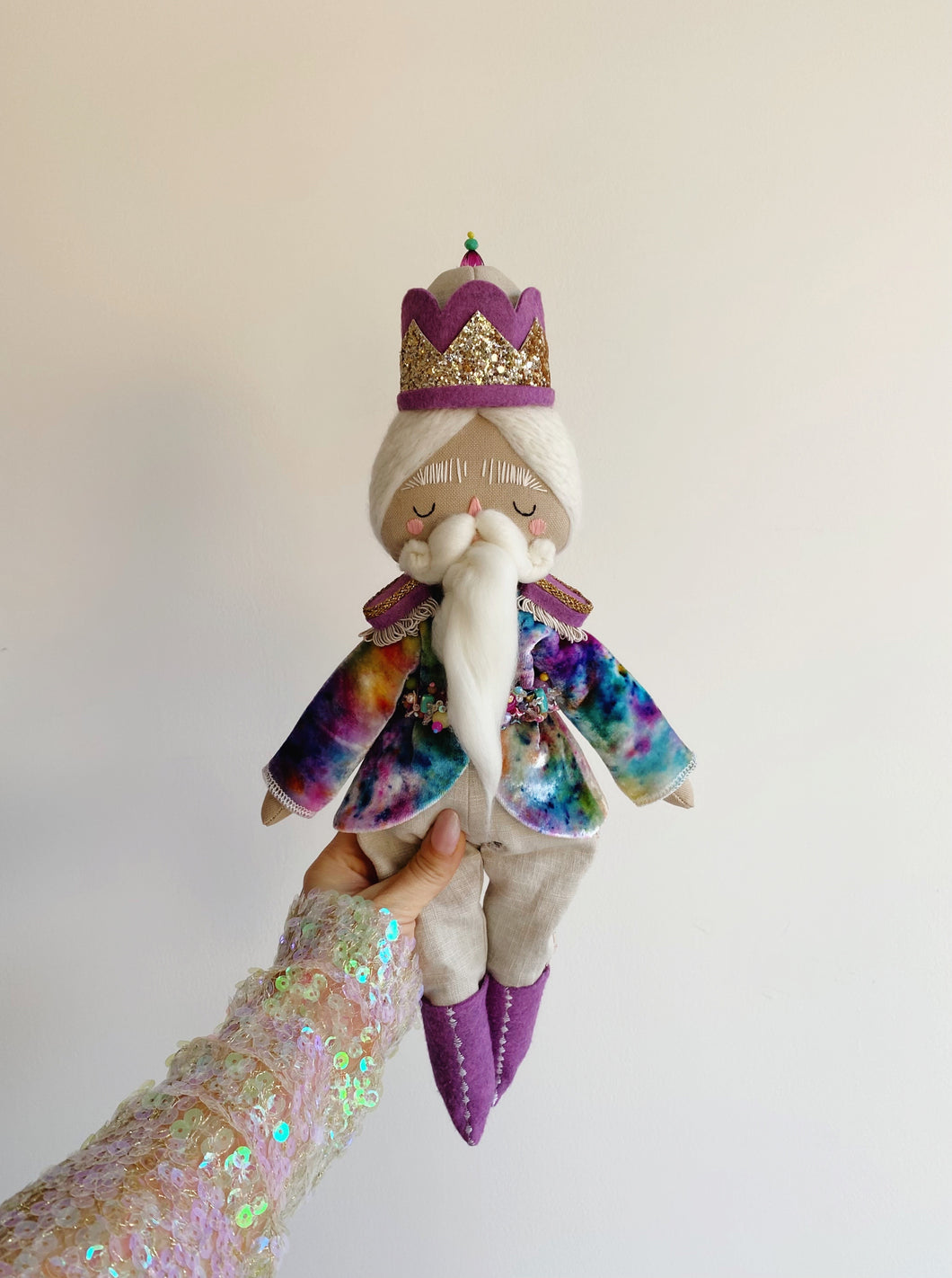 VELVET RAINBOWS x FIN & NOX COLLABORATION | Boy Nutcracker Soldier | PURPLE