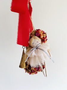 N°1 | Hanging Ornament Bell & Doll Set