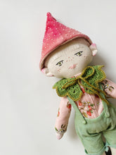 Load image into Gallery viewer, STRAWBERRY ELF | 14.5” Heirloom Cloth Doll
