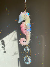 Load image into Gallery viewer, N°2 | SEAHORSE SUN CATCHER | Textile Art Sculpture