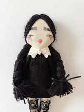 Load image into Gallery viewer, N°2 | WEDNESDAY ADDAMS | 14” Doll
