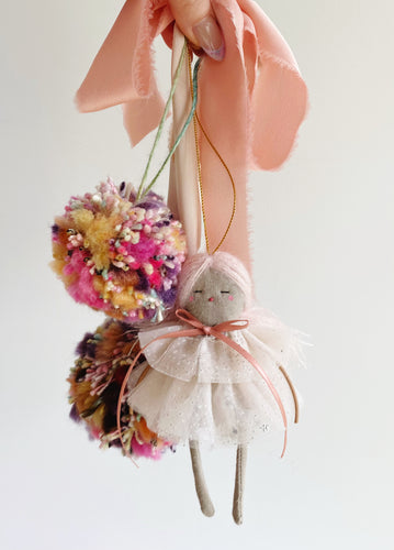 N°2 | Hanging Ornament Bell & Doll Set