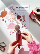 Load image into Gallery viewer, Be My Valentine | BOY PAPER DOLL | Instant PDF Download