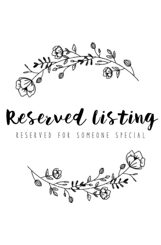 RESERVED FOR ANNE MARIE | 20% Deposit | GRACE | 14” Sleepy Doll