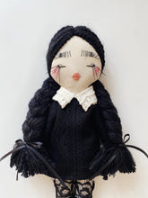 Load image into Gallery viewer, N°3 | WEDNESDAY ADDAMS | 14” Doll