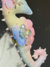 Load image into Gallery viewer, N°2 | SEAHORSE SUN CATCHER | Textile Art Sculpture