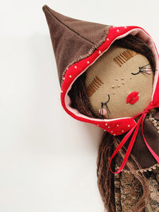 STRAWBERRY CHOCOLATE | 14” Heirloom Doll