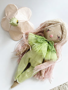 FLORA | Spring Petal Sprite |Heirloom Doll