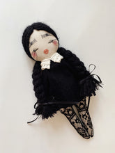 Load image into Gallery viewer, N°2 | WEDNESDAY ADDAMS | 14” Doll
