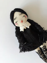 Load image into Gallery viewer, N°1 | WEDNESDAY ADDAMS | 14” Doll