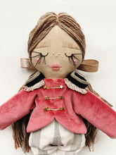 Load image into Gallery viewer, Girl Nutcracker Soldier | THE NUTCRACKER COLLECTION | Grey Stripe