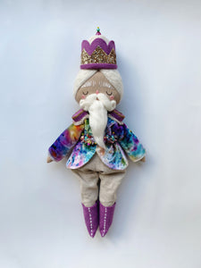 VELVET RAINBOWS x FIN & NOX COLLABORATION | Boy Nutcracker Soldier | PURPLE