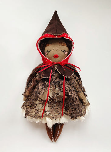 STRAWBERRY CHOCOLATE | 14” Heirloom Doll