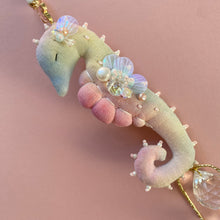 Load image into Gallery viewer, N°2 | SEAHORSE SUN CATCHER | Textile Art Sculpture