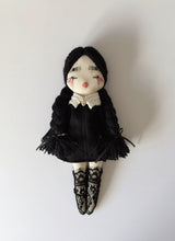 Load image into Gallery viewer, N°1 | WEDNESDAY ADDAMS | 14” Doll