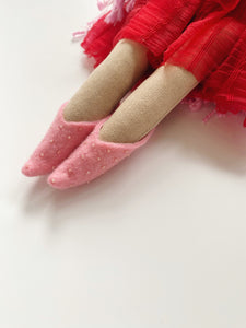 Scarlet | Valentines Doll | 14” Heirloom Doll