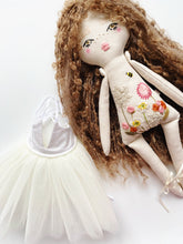 Load image into Gallery viewer, Dahlia | WILD BLOOM 14” HEIRLOOM DOLL