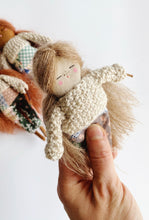 Load image into Gallery viewer, Sweater/ Patchwork Pocket Doll (tan)