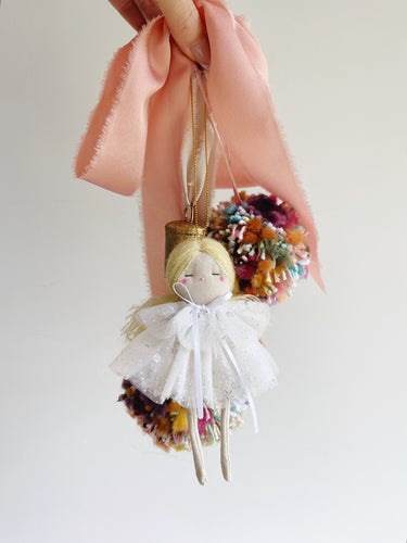 N°3 | Hanging Ornament Bell & Doll Set