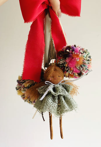 N°6 | Hanging Ornament Bell & Doll Set