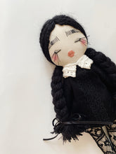 Load image into Gallery viewer, N°2 | WEDNESDAY ADDAMS | 14” Doll