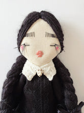 Load image into Gallery viewer, N°2 | WEDNESDAY ADDAMS | 14” Doll