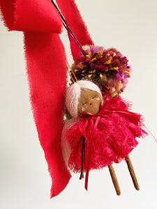 N°4 | Hanging Ornament Bell & Doll Set