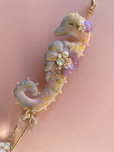 Load image into Gallery viewer, N°3 | SEAHORSE SUN CATCHER | Textile Art Sculpture