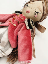 Load image into Gallery viewer, Girl Nutcracker Soldier | THE NUTCRACKER COLLECTION | Grey Stripe