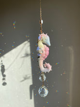 Load image into Gallery viewer, N°2 | SEAHORSE SUN CATCHER | Textile Art Sculpture
