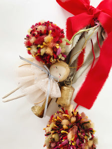 N°1 | Hanging Ornament Bell & Doll Set