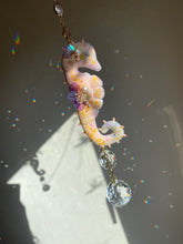 Load image into Gallery viewer, N°3 | SEAHORSE SUN CATCHER | Textile Art Sculpture