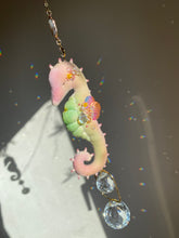 Load image into Gallery viewer, N°4 | SEAHORSE SUN CATCHER | Textile Art Sculpture