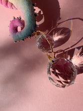 Load image into Gallery viewer, Electric Bloom | SEAHORSE SUN CATCHER | Textile Art Sculpture