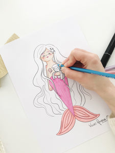 INSTANT DOWNLOAD | PDF Colouring Pages | SET 2